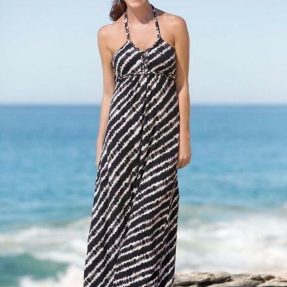 Soybu Dresses & Skirts - Tie Dye boho maxi Halter Sun Dress *Sahalie* XL